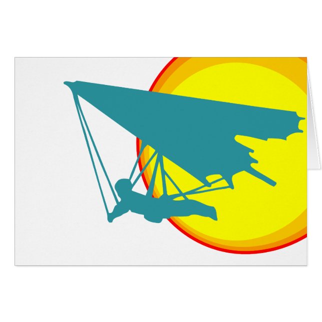 retro hang glider (Voorkant Horizontaal)