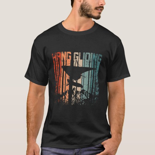 Retro hang glijding t-shirt (Voorkant)