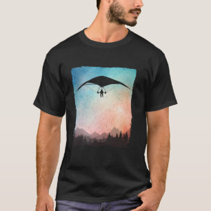 Retro Hangglider Ontwerp Voor Mannen Vrouwen Hang T-shirt