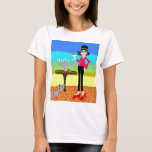 Retro Hanukkah en Martini T-shirt<br><div class="desc">Retro Chanukah en Martini</div>