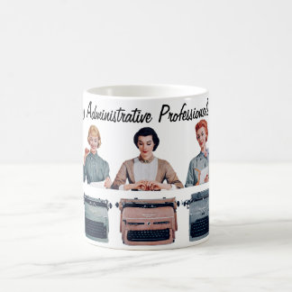 Retro Happy Administrative Professionals Day  Koffiemok