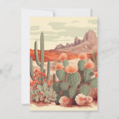 Retro Happy Campers Pensioenfeest Kaart (Achterkant)