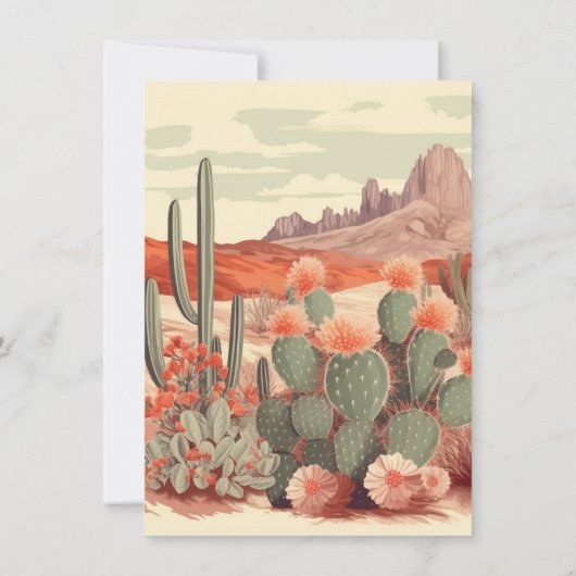 Retro Happy Campers Pensioenfeest Kaart (Achterkant)