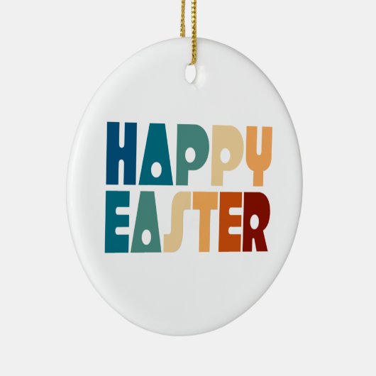 Retro Happy Easter Typografie | ORNAMENT (Rechts)