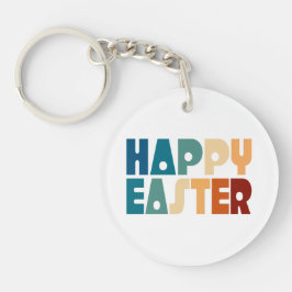 Retro Happy Easter Typografie | SLEUTELHANGER
