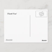 Retro Happy Elated Trouwpaar Cadeaus Briefkaart (Achterkant)