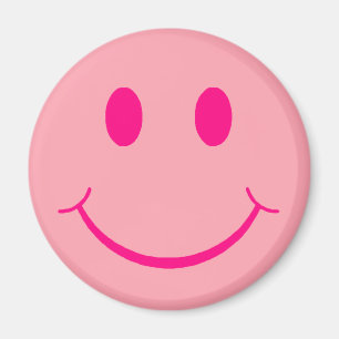 Retro Happy Face Magneet