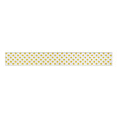 Retro Happy Face Retro  Grosgrain Lint (Voorkant)