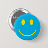 Retro Happy Face Ronde Button 5,7 Cm (Voorkant /achterkant)