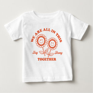 Retro Happy Flower Graphic