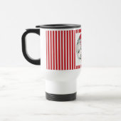 Retro Happy Houseechtgenote SMILE Red Stripe Trave Reisbeker (Links)
