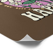 Retro Happy Mind Happy Life Poster (Hoek)