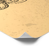  Retro Happy Thanksgiving Pumpkins Holiday Poster (Hoek)