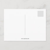 Retro harlequin clown confetti uitnodiging briefkaart (Achterkant)