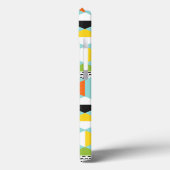 Retro Harlequin Patroon iPad Mini Case (Achterkant / Links)