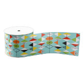 Retro Harlequin Pattern Grosgrain Ribbon Lint (Spoel)