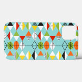 Retro Harlequin Pattern iPhone 6/6S Hoesje (Achterkant (horizontaal))