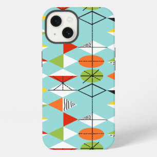 Retro Harlequin Pattern iPhone 6/6S Hoesje iPhone 13 Hoesje