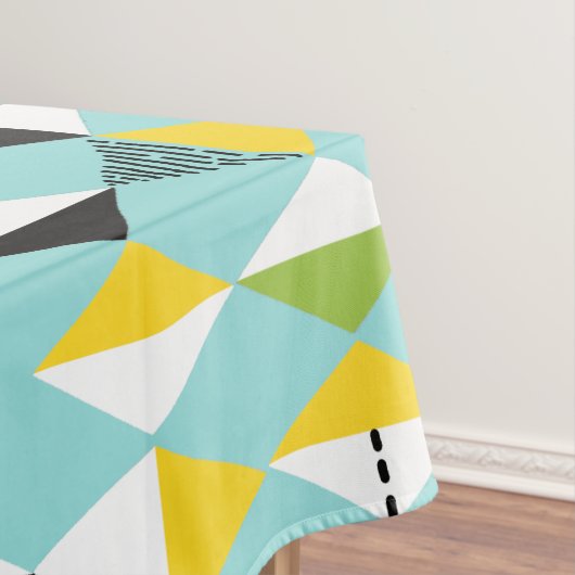 Retro Harlequin Pattern Tablecloth Tafelkleed (Voorbeeld)