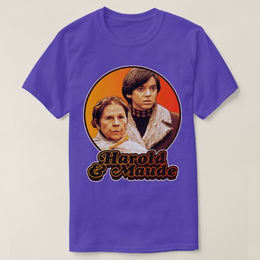 Retro Harold en Maude huldiging T-shirt (Design voorkant)