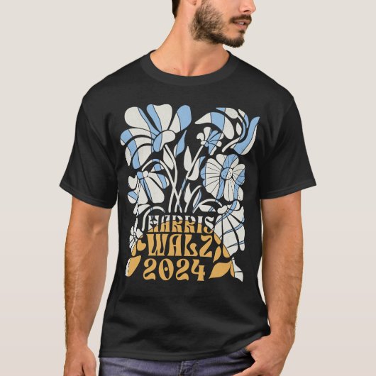 Retro Harris en Walz 2024 Zonneschijn T-shirt (Voorkant)