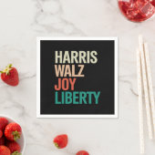 Retro Harris Waltz 2024 Harris Walz Joy Liberty Servet (Insitu)