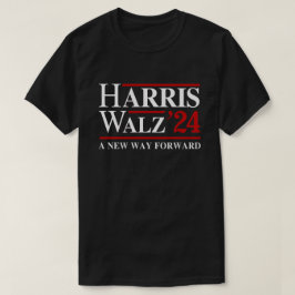 Retro Harris Walz '24 - Nieuwe weg vooruit T-shirt