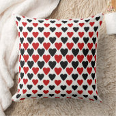 Retro Hart Mozaïek Geometrisch Modern Kussen (Deken)
