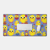 Retro Hatch Easter Eggs Bureaumat (Keyboard & Muis)