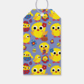 Retro Hatch Easter Eggs Cadeaulabel (Voorkant)