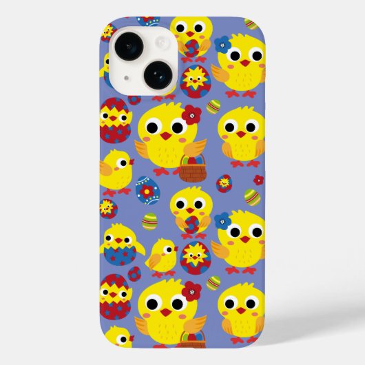 Retro Hatch Easter Eggs Case-Mate iPhone Case (Achterkant)