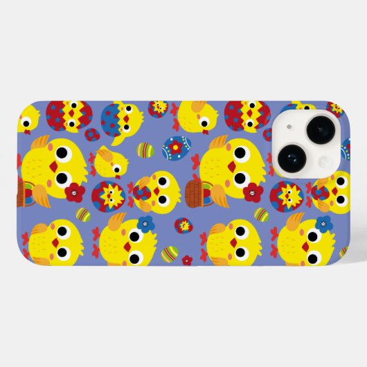 Retro Hatch Easter Eggs Case-Mate iPhone Case (Achterkant (horizontaal))