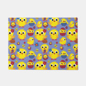 Retro Hatch Easter Eggs Deurmat (Voorkant)