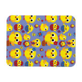 Retro Hatch Easter Eggs Magneet (Horizontaal)