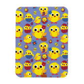 Retro Hatch Easter Eggs Magneet (Verticaal)