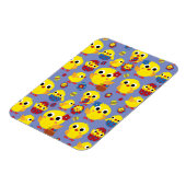 Retro Hatch Easter Eggs Magneet (Linkerzijde)