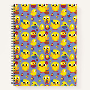 Retro Hatch Easter Eggs Notitieboek