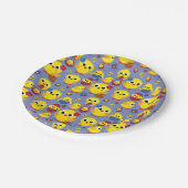 Retro Hatch Easter Eggs Papieren Bordje (Gekanteld)