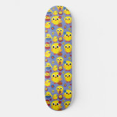 Retro Hatch Easter Eggs Persoonlijk Skateboard (Voorkant)