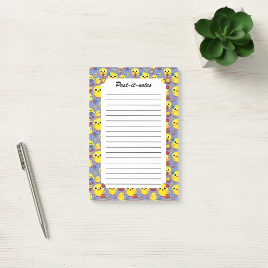 Retro Hatch Easter Eggs Post-it® Notes (Kantoor)