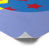 Retro Hatch Easter Eggs Poster (Hoek)