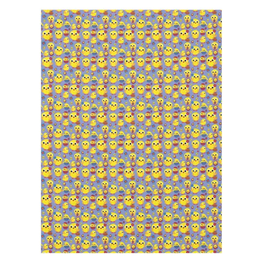 Retro Hatch Easter Eggs Tafelkleed (Voorkant)