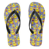 Retro Hatch Easter Eggs Teenslippers (Voetbed)
