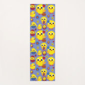 Retro Hatch Easter Eggs Yogamat (Voorkant)