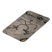 Retro Hawaïaanse Petroglyph -  Petroglyphs Magneet (Linkerzijde)