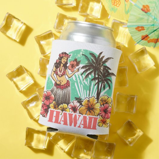 Retro Hawaii Blikjeskoeler (Insitu Zomer)