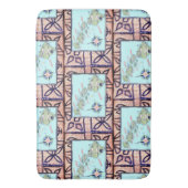 Retro Hawaii kaart Badmat (Voorkant Verticaal)