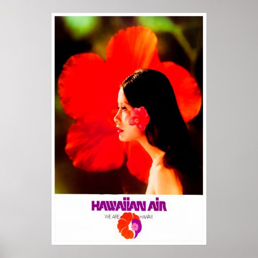 Retro Hawaii Poster Reis Kunst Thuis Sport Muur (Voorkant)
