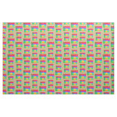 Retro Hawaii Sunset Beach Stof (Fat Quarter)