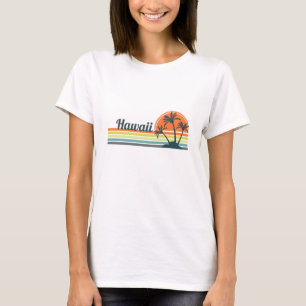 Retro Hawaii Sunset T-shirt